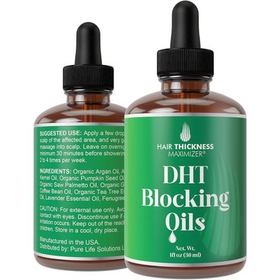 DHT Blocker for Women, Men   Strengthens & Hydrates Thinning, Dry Hair for a ...