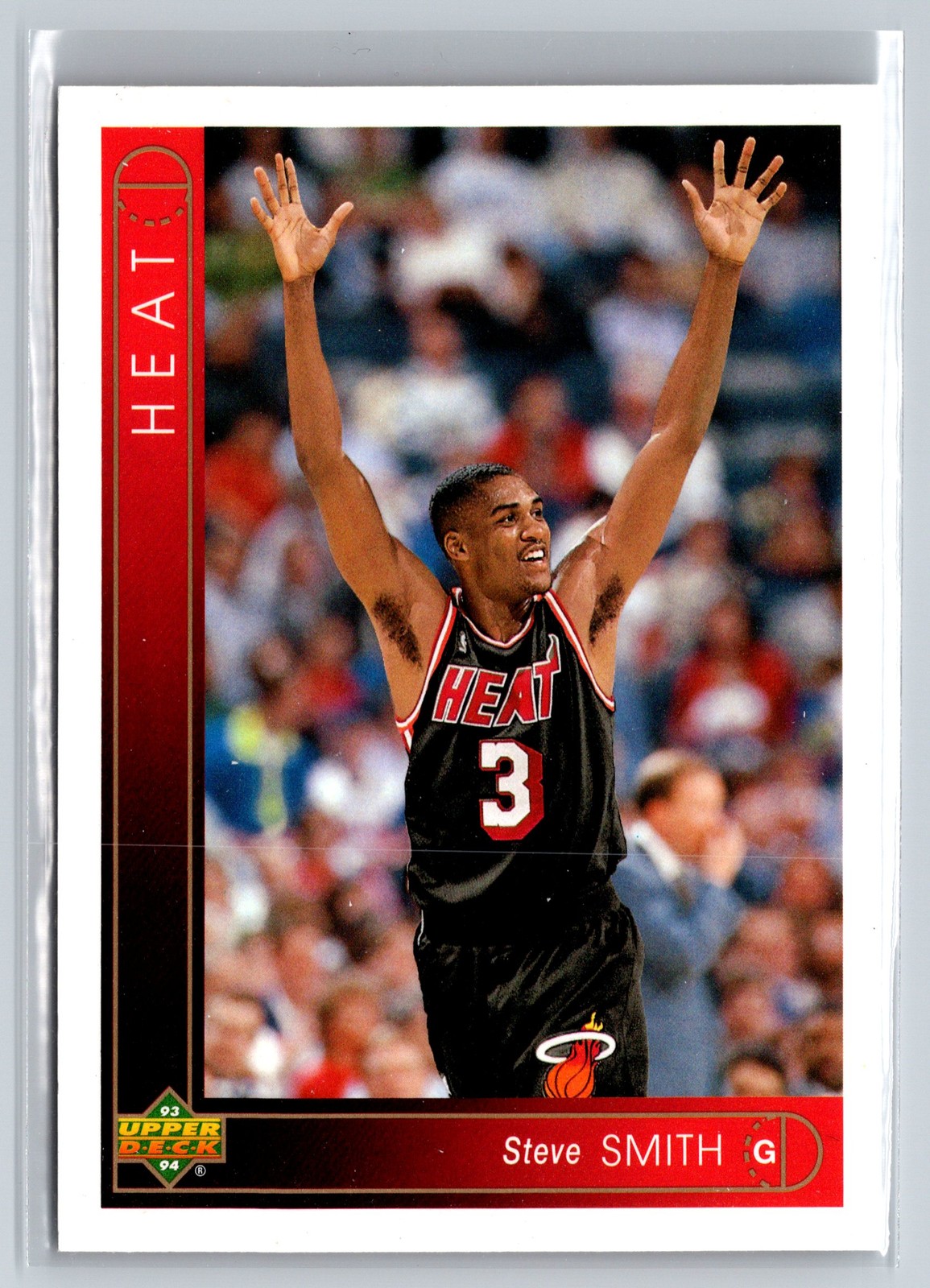 1993-94 Upper Deck French #142 Steve Smith Miami Heat
