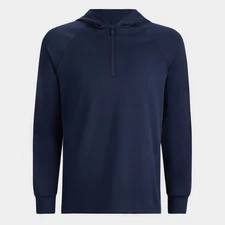 NWT G/Fore Double Knit Brushed Back Quarter Zip Hoodie