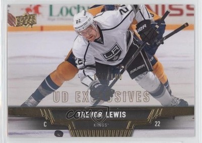 2013-14 Upper Deck UD Exclusives 45/100 Trevor Lewis #265 2d8