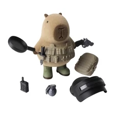 3D Printed Magnetic Capybara Capibala Special Forces Desktop Toy Table Ornaments