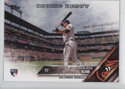 2016 Topps Update Rookie Debut Hyun Soo Kim Hyun-Soo Kim #US25 Rookie RC d1f