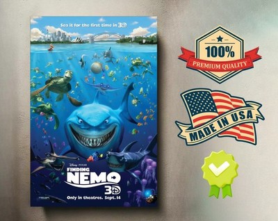 Finding Nemo (2003) 8x12 Metal Movie Poster   