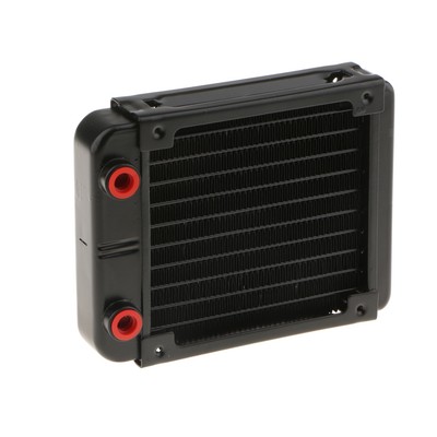 g4 / 1 aluminium computer cpu 10 rohre wasserkühlung kühler system 120mm