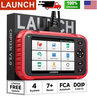 LAUNCH CRP123I V3.0 Elite OBD2 Scanner Lifetime Free Update Scan Diagnostic Tool