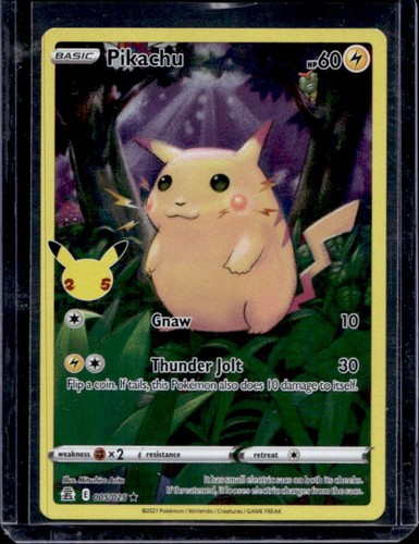 Pikachu — Celebrations