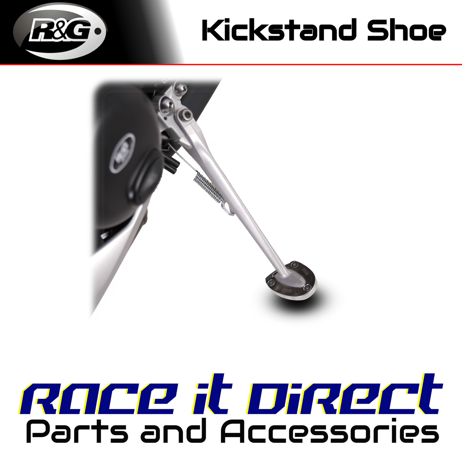 Kickstand Shoes for Triumph Street Triple 675 RX 2015-2016 R&G