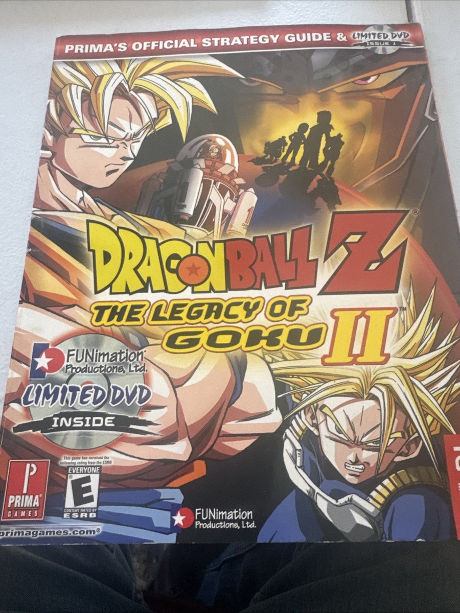 dragon ball z the legacy of goku 2 Prima's Official Strategy Guide