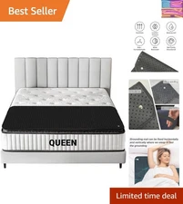 Luxurious Grounded Earth Mat for Queen Beds - Promotes Restful Sleep, 27 x 78 IN