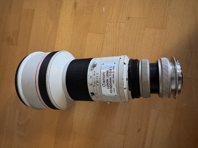 Canon FD 300mm 1:2.8 L Objektiv Teleobjektiv EF Umbau / Pentax PK Anschluss