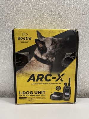 Dogtra ARC-X Slim Ergonomic Remote Training Dog Collar, Black