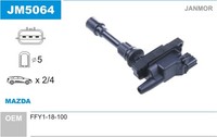 Janmor ZüNdspule JM5064 FüR Mazda 323 BJ 6 16V BJ5P BJ5W Bjfp