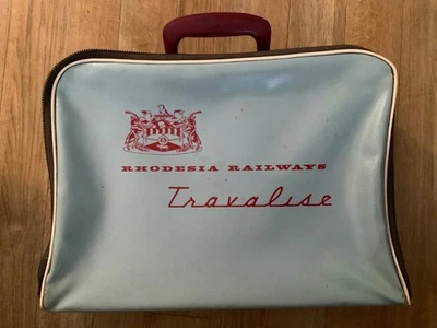 RHODESIA RAILWAY HAND SUITCASE RARE - Image 1 of 4