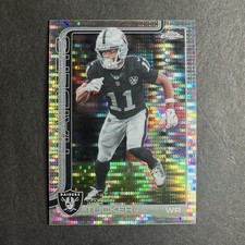 Tre Tucker  Topps Chrome NFL 2025 Las Vegas Raiders Football Card