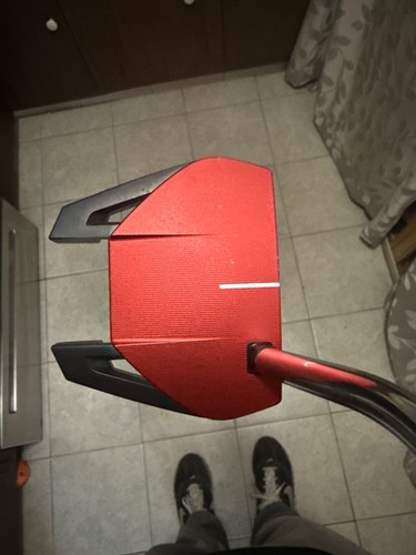 GREAT CONDITION TAYLORMADE SPIDER GT SLANT NECK BLACK/RED MALLET 34” PUTTER LH - Picture 2 of 5