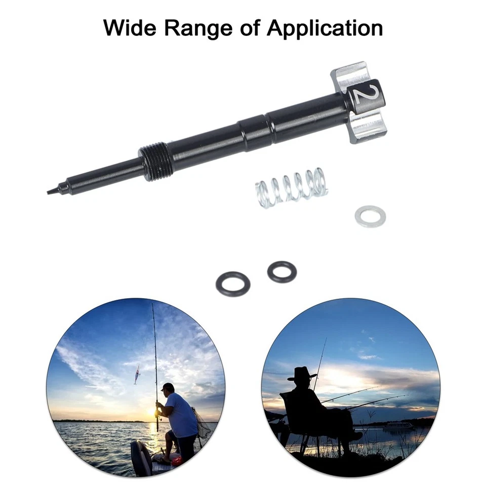 Tornillo de mezcla de combustible de aire 2 piezas Tornillo de mezcla de combustible de ajuste fácil para FCR PWK Honda Foto 4 de 4