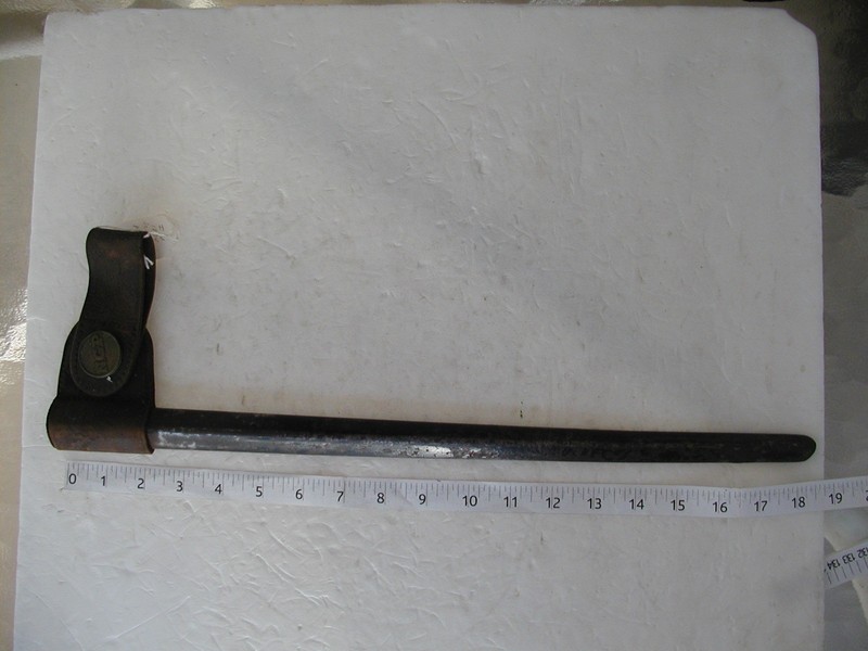 Original Indian War Era Leather Scabbard ONLY " NGP "