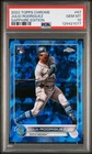 2022 TOPPS CHROME SAPPHIRE EDITION #67 JULIO RODRIGUEZ ROOKIE RC PSA 10