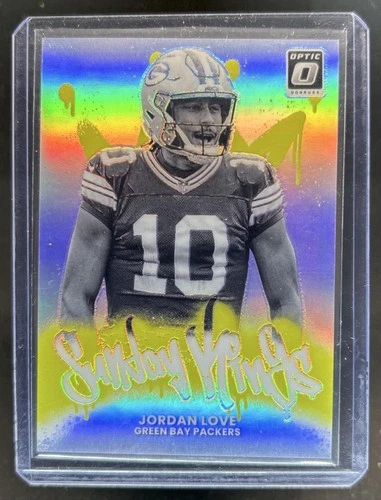 2025 Donruss Optic Jordan Love Base (RAW)