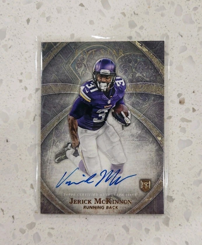 Jerick McKinnon Topps Five Star Autographs #JMC Base