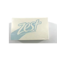 Vintage Zest Bar Soap 4.5 oz Energizing Refreshment Aqua Body Movie Prop New