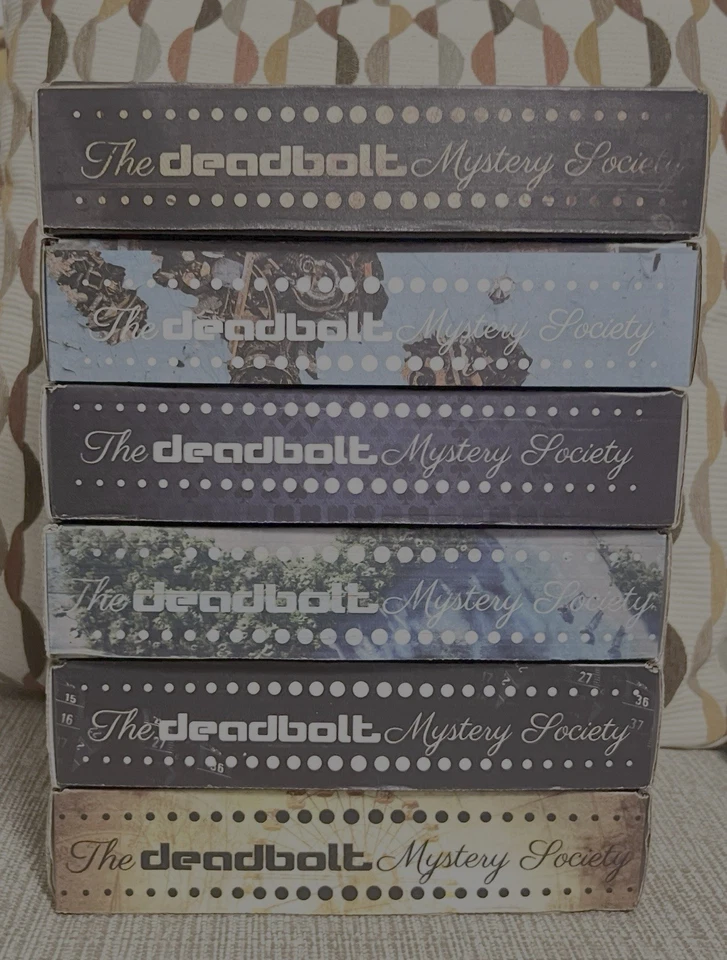 LOTE de 6 The Deadbolt Mystery Society/Caja abierta/Excelente/Completo!(menos 1 artículo) Foto 4 de 4