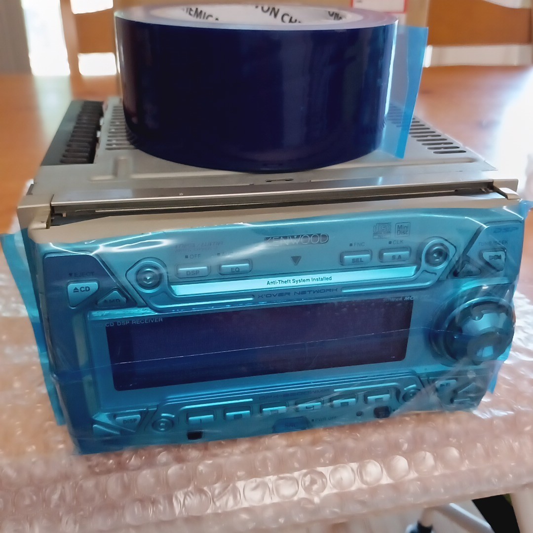 Kenwood DPX-8200WMP 2DIN Car Audio CD MD MP3 DSP EQ Bluetooth JDM