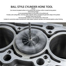 Ball Style Engine Cylinder Hone 91mm Diameter 320 Grit Silicon Carbide NEW