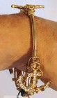Cruise Club Norwegian Cruise Lines Anchor Rhinestone Bangle Size L Gift Souvenir — photo 6
