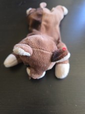 Beanie Babies Baby Ty Pounce The Cat 2 Tone Browns 1997 Retired Collectible