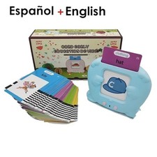 Learning Machine for Kid Talking Flash Cards Kindergarten Kids Language Electron