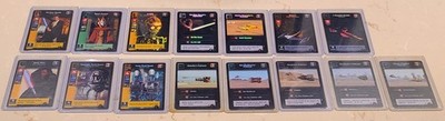 BETA FOILS! Near Complete Young Jedi CCG Menace of Darth Maul Decipher Star Wars