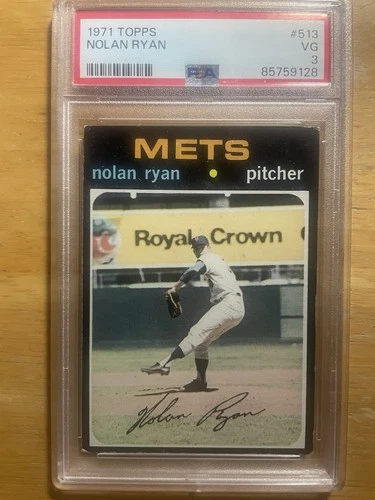 1971 Topps Nolan Ryan #513 PSA 3