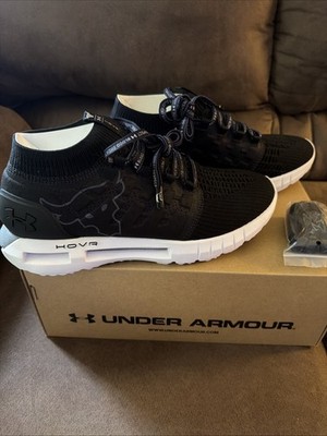UA HOVR Phantom Rock Men s Size 12 BLK Noir Running Shoes