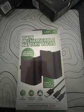 Xbox Series x/S Controller Rechargeable Battery Twin Pack Black