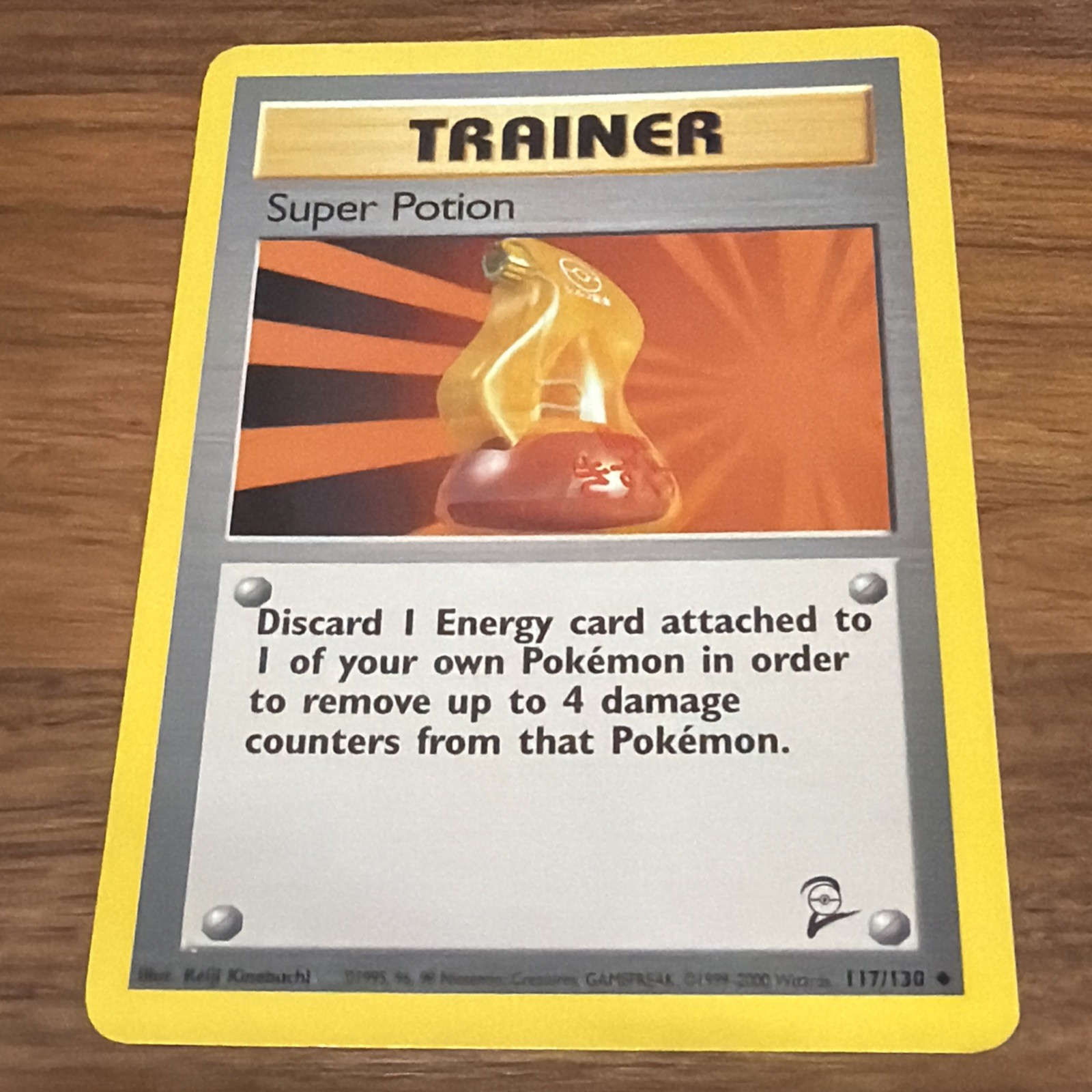 Super Potion 117/130 Base Set 2