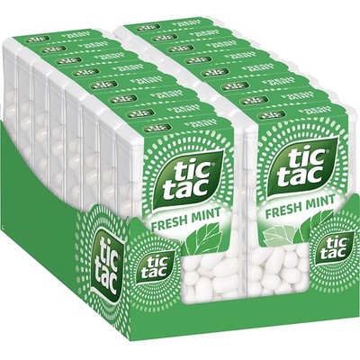 (34,09 /1kg) Ferrero Tic Tac fresh mint, Großpackung, 16 Stück