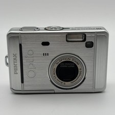 PENTAX Optio S40 Silver Compact Digital Camera Tested Working Seller Japan