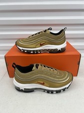 Nike Air Max 97 OG Metallic Gold 918890-700 Youth Size 5.5