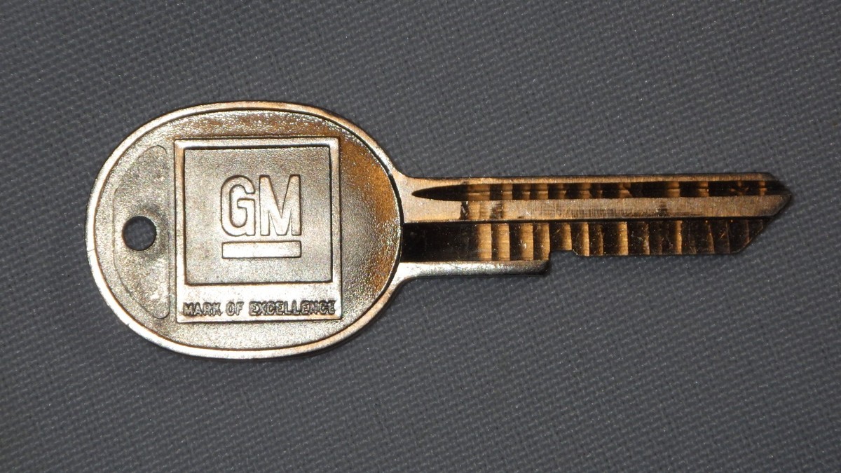 One Chevrolet GM Buick Pontiac OEM Ignition Key Blank B44 Letter Code E - Foto 2