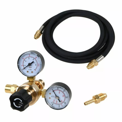 Argon CO2 For Lincoln Mig Tig Flow Meter Welding Regulator Welder Gauge Gas Hose