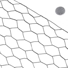 Fencer Wire Poultry Netting 72" x 150 ft 20-Gauge Vinyl Coated Wire w/ Mesh 1 in 1.02 per foot