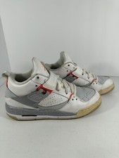 Jordan Flight 45 Retro White Gray 644869-123 Kids Size 7Y RARE