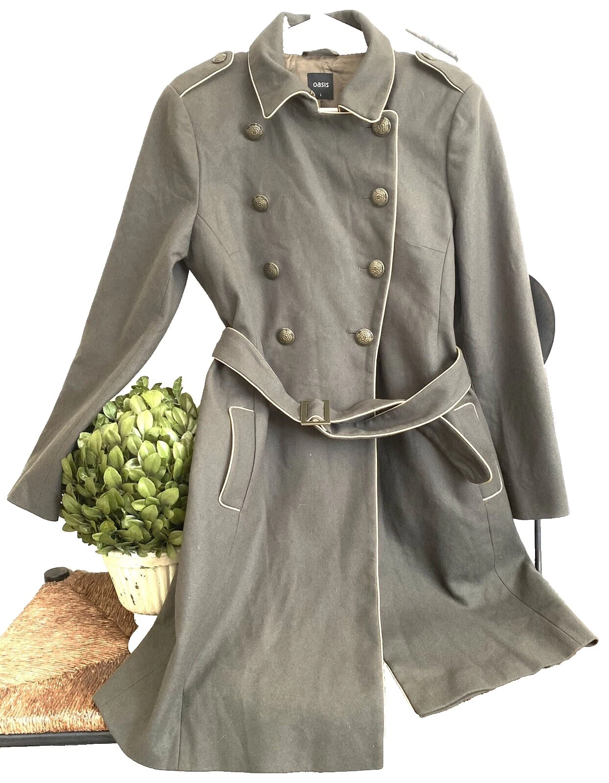 Oasis Trench abrigos, chaquetas y chalecos para Mujeres