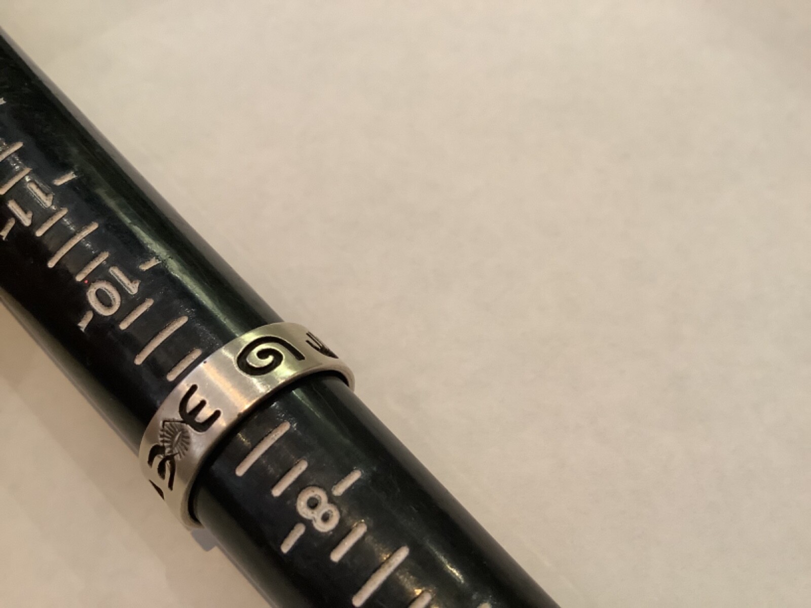 AUTHENTIC SIGNED GM STERLING SILVER NATIVE AMERIC… - image 3