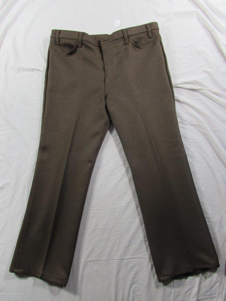 Vtg USA Made Levi 10 517 Sta Prest Pants Tag 42x32 Measure Vtg USA Made Levi 10 517 Sta Prest Pants Tag 42x32 Measure