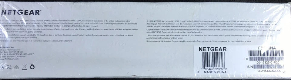 NETGEAR ProSafe Gigabit FS116 16-Ports Rack-Mountable/Desktop Ethernet Switch - Image 2 of 4