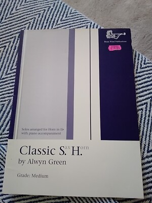 E Flat Horn Classic Sax Horn Alwyn Green Sheet Music 2002 Paperback 