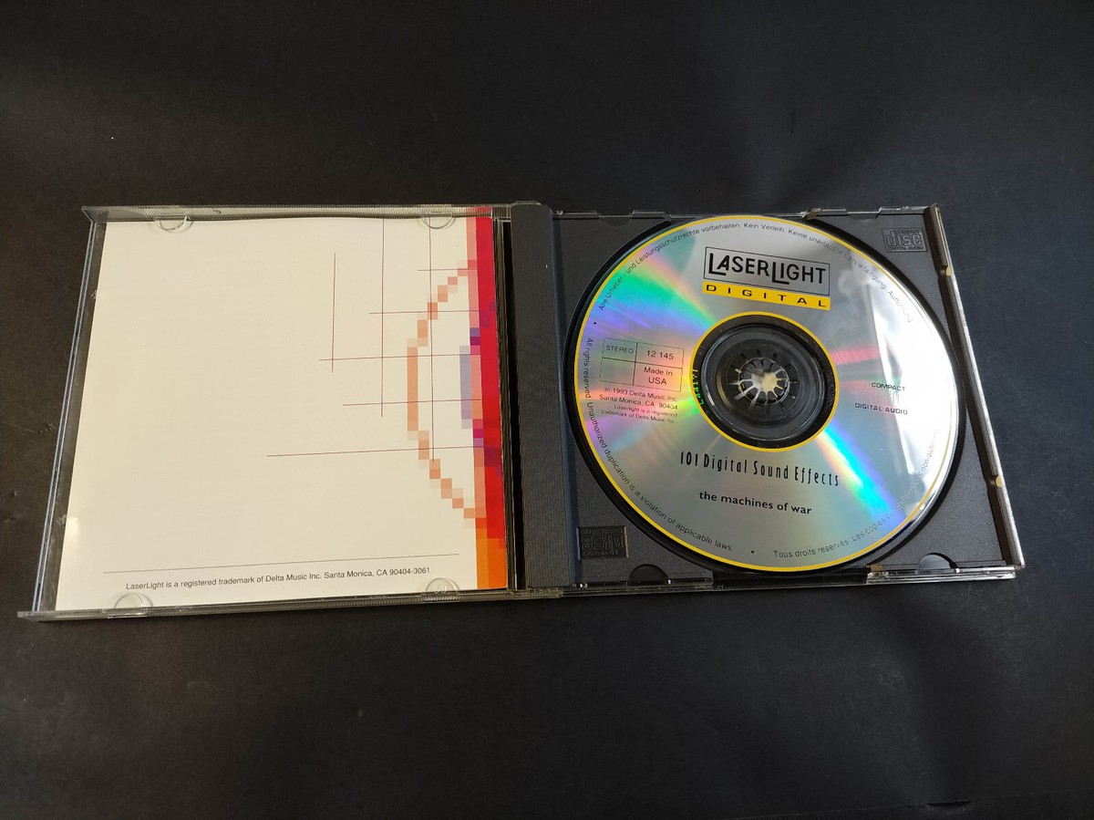 near mint🔺101 Digital Sound Effects CD🔻 the machines of war | eBay