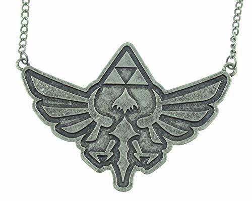 Grand collier pendentif nickel Legend of Zelda The Tirforce - Photo 1/2